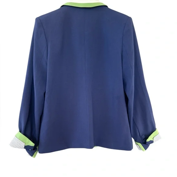 Anthropologie Maeve Colorblock Blazer Jacket - Picture 10 of 14